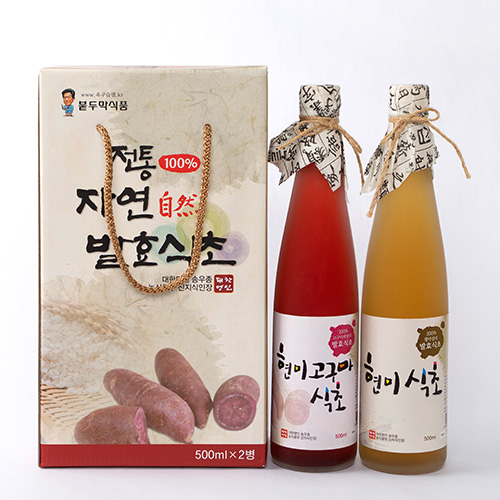 자연발효 식초(500ml*2병)